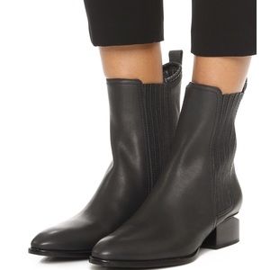 Alexander Wang Anouck Boots Matt Black NEW w/box 5